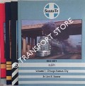 Book cover of Santa Fe 1940 - 1971 in color by STAGNER, Lloyd E.